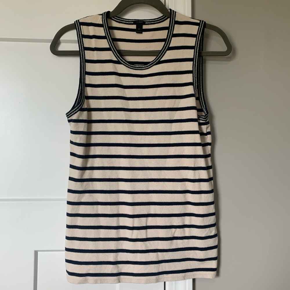 J. Crew Knit Striped Tank
